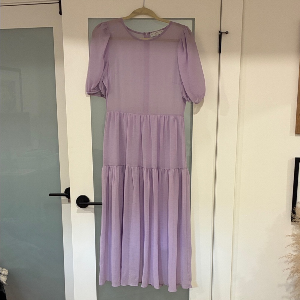 Never Fully Dressed Lilac Midi Dress